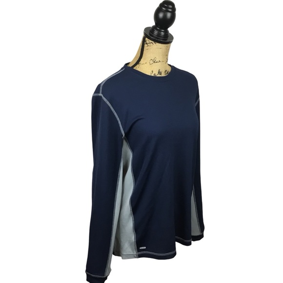 ALO CoolFit Mens Large Shirt Navy - Picture 4 of 7